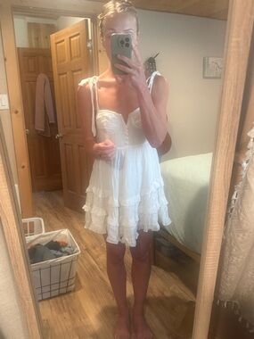 Hello Molly white sundress
